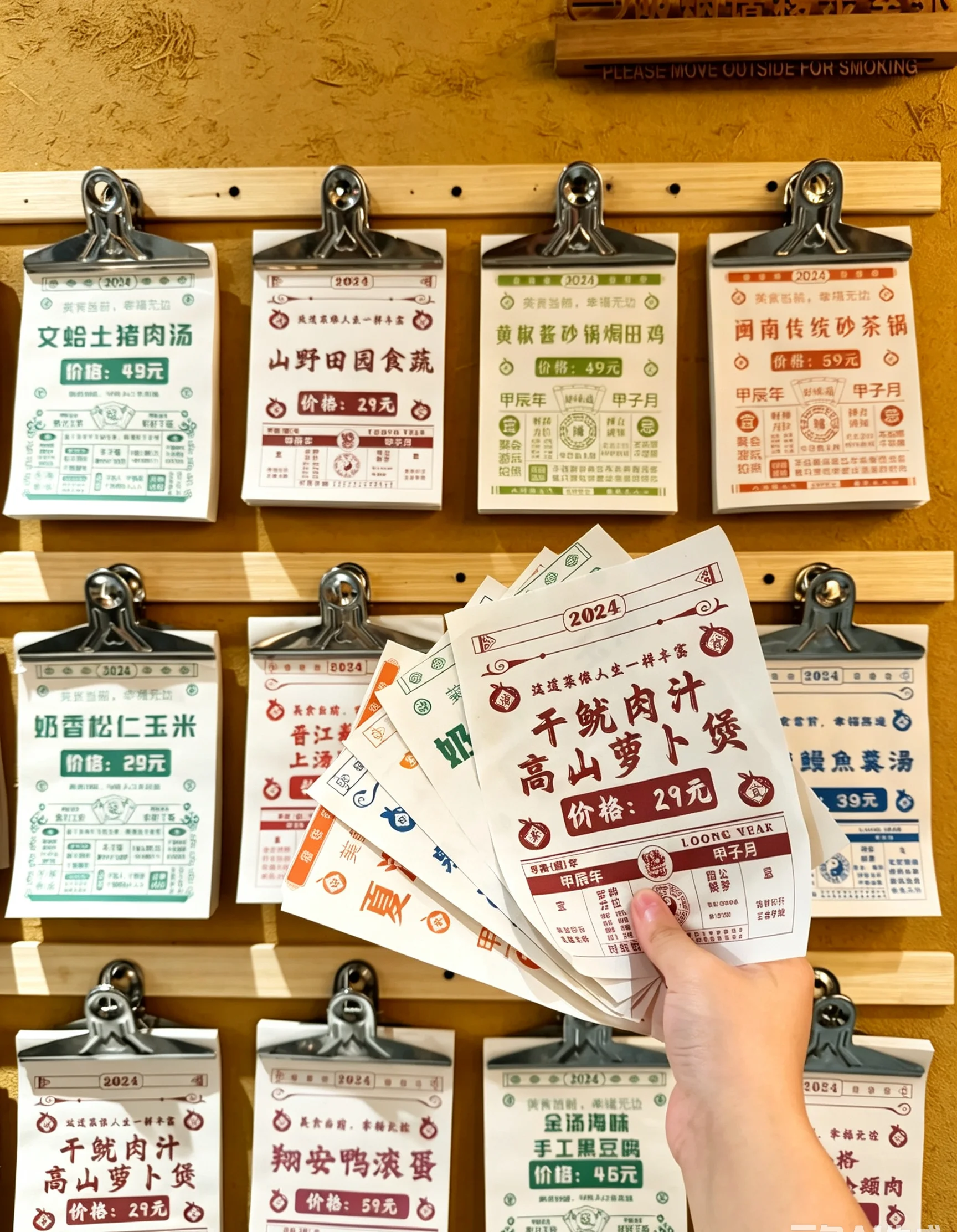 价目表